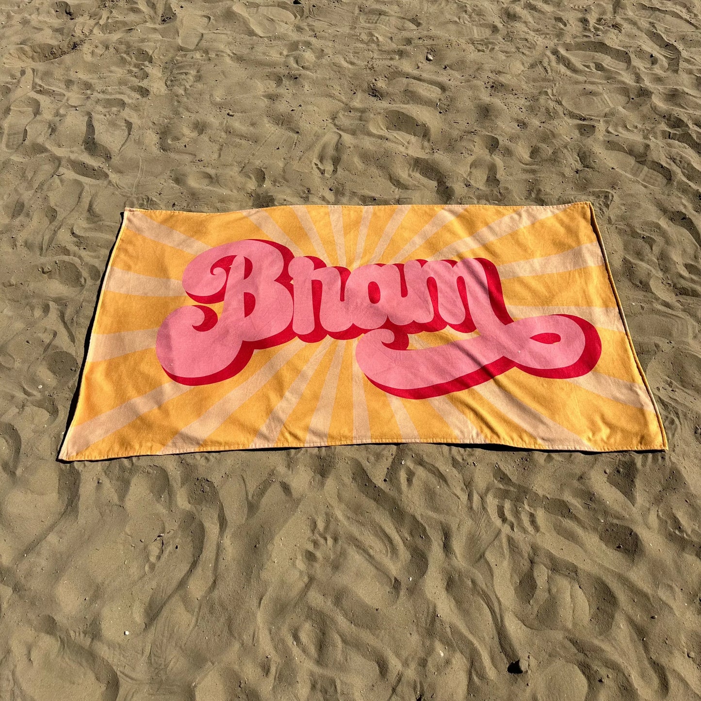 Tropica - Gepersonaliseerde Strandhanddoek