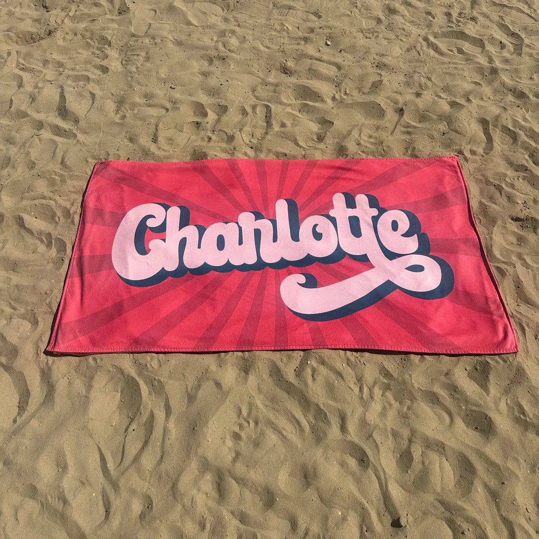 Tropica Personalized Name Towel