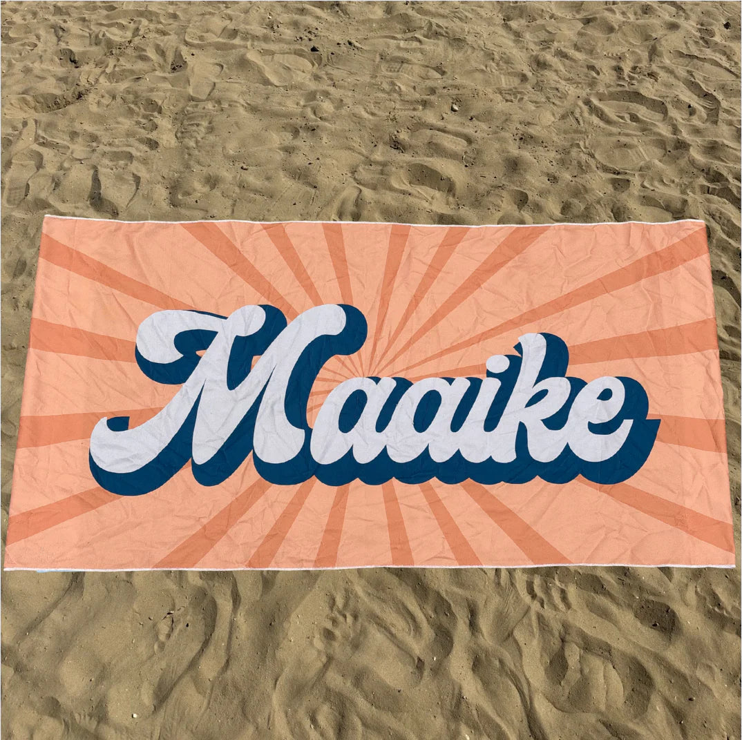 Tropica - Gepersonaliseerde Strandhanddoek