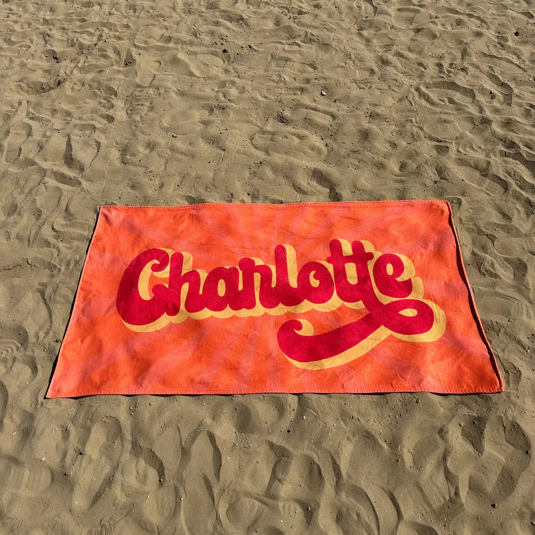 Tropica Personalized Name Towel