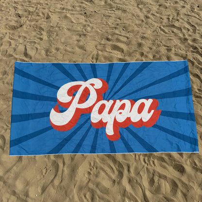 Tropica - Gepersonaliseerde Strandhanddoek